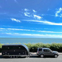 Covered Car Transporter